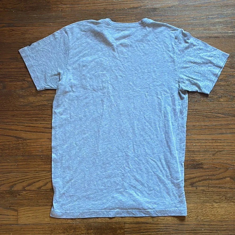 The North Face Slim Fit Gray Pocket Short Sleeve T-Shirt